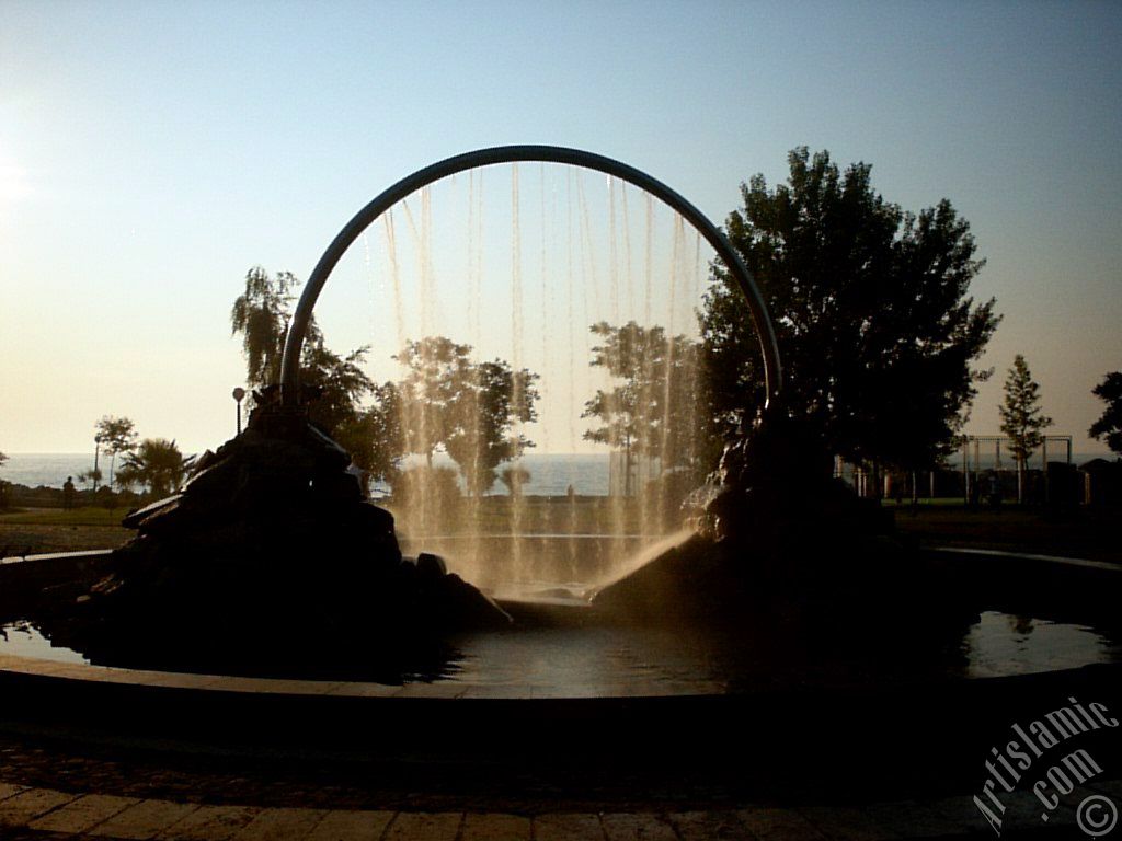View of Yalova city in Turkey.

